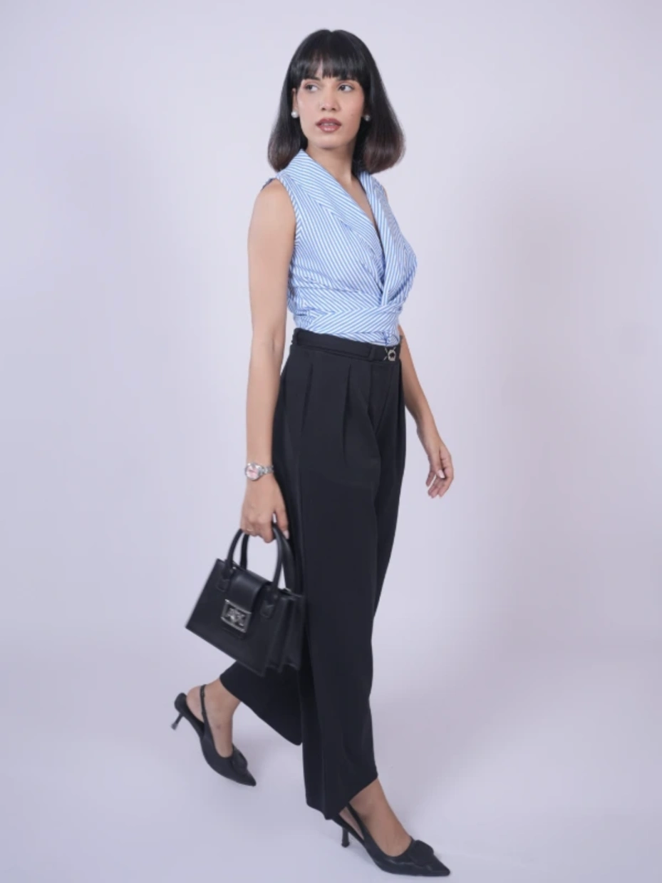 Black Straight Pants 5