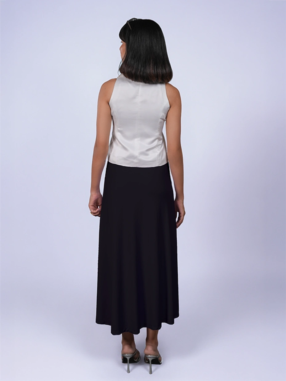 White Chelsea Collar Formal Waistcoat 4