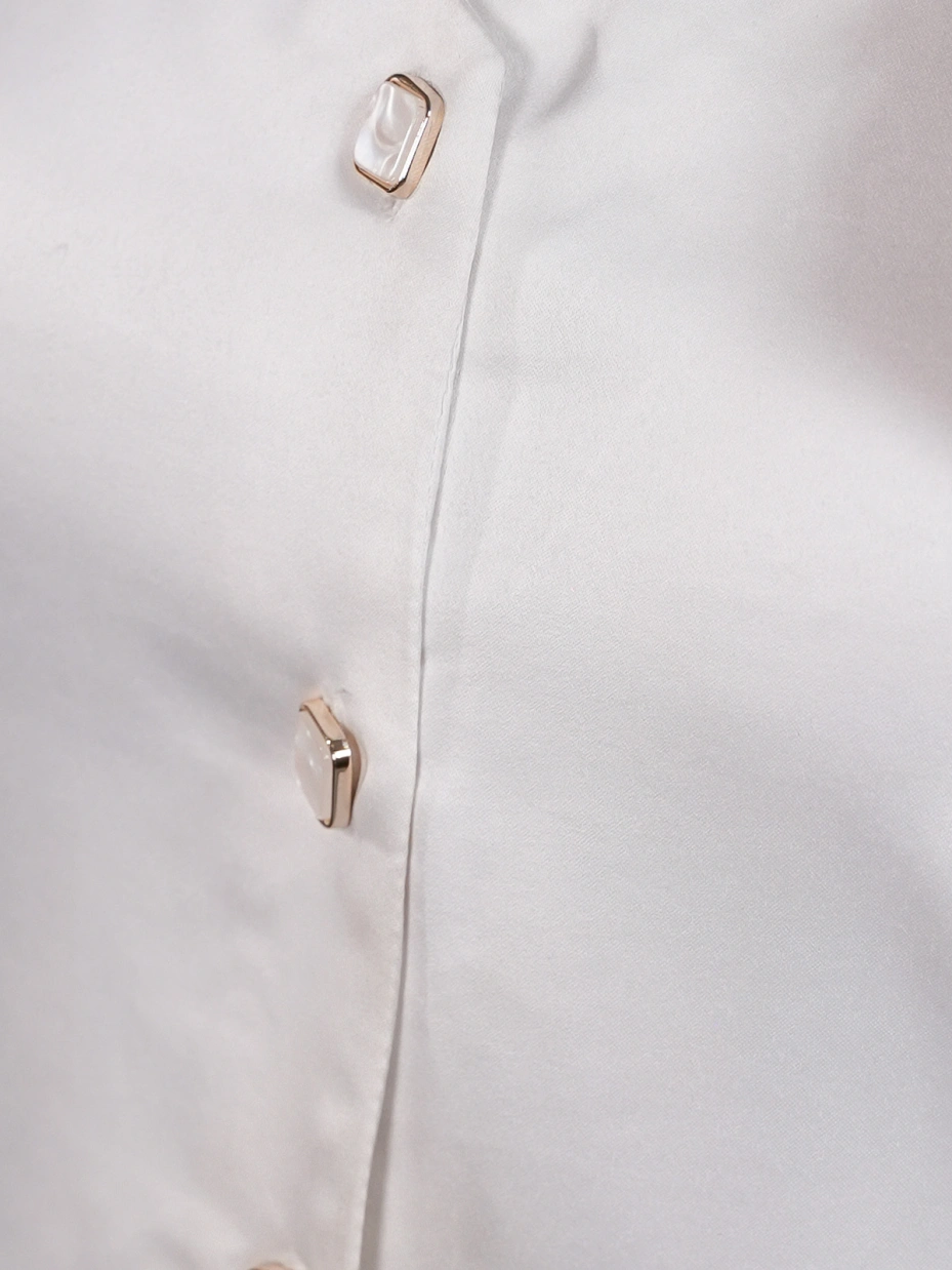 White Satin Formal Waistcoat 7