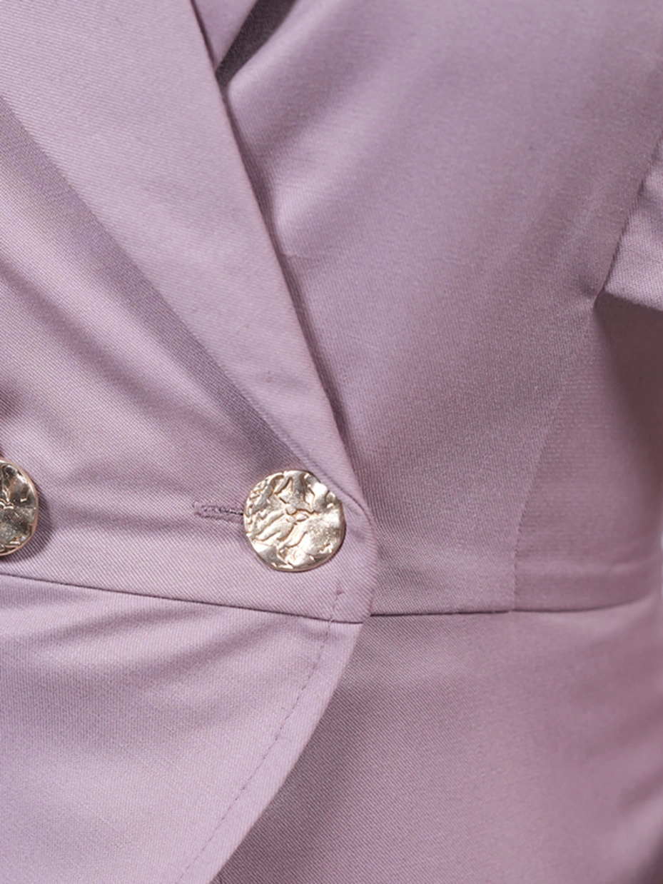 Mauve Waistcoat & Skirt Co-Ord Set 7