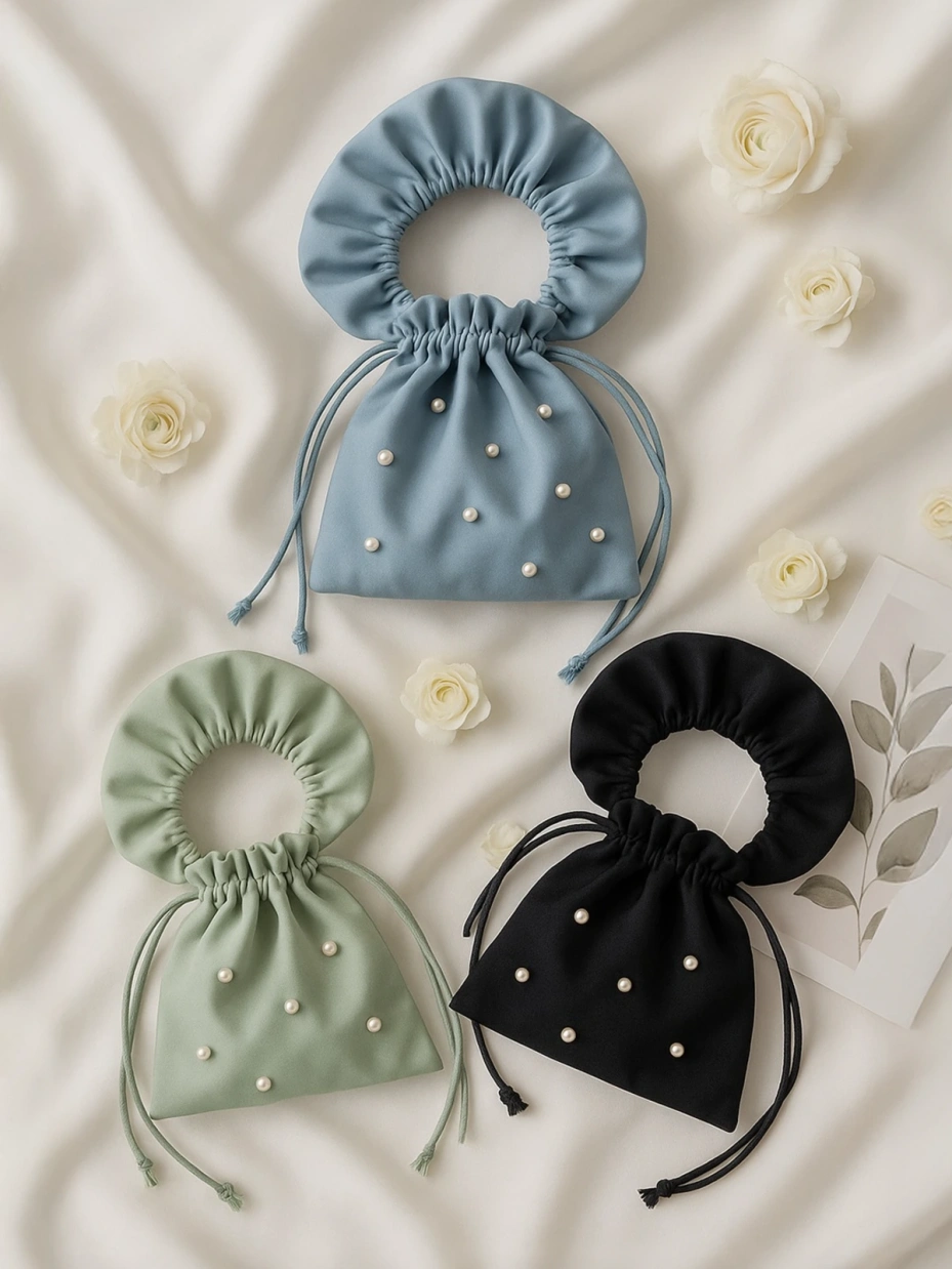 Satin Potli Bag Combo 1