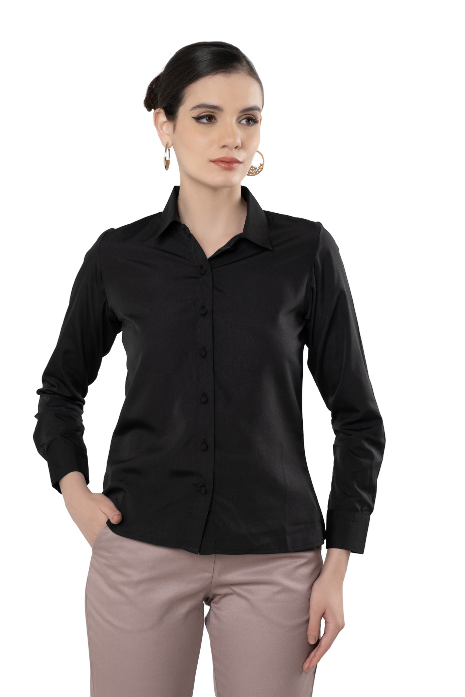 Peach Formal Blazer with Skirt Co-ord Set