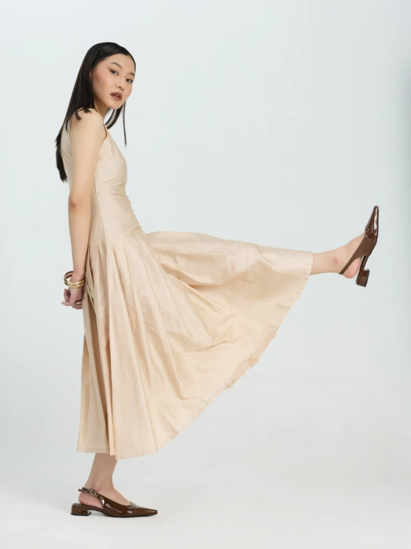 Womens Fit And Flare Dress 5