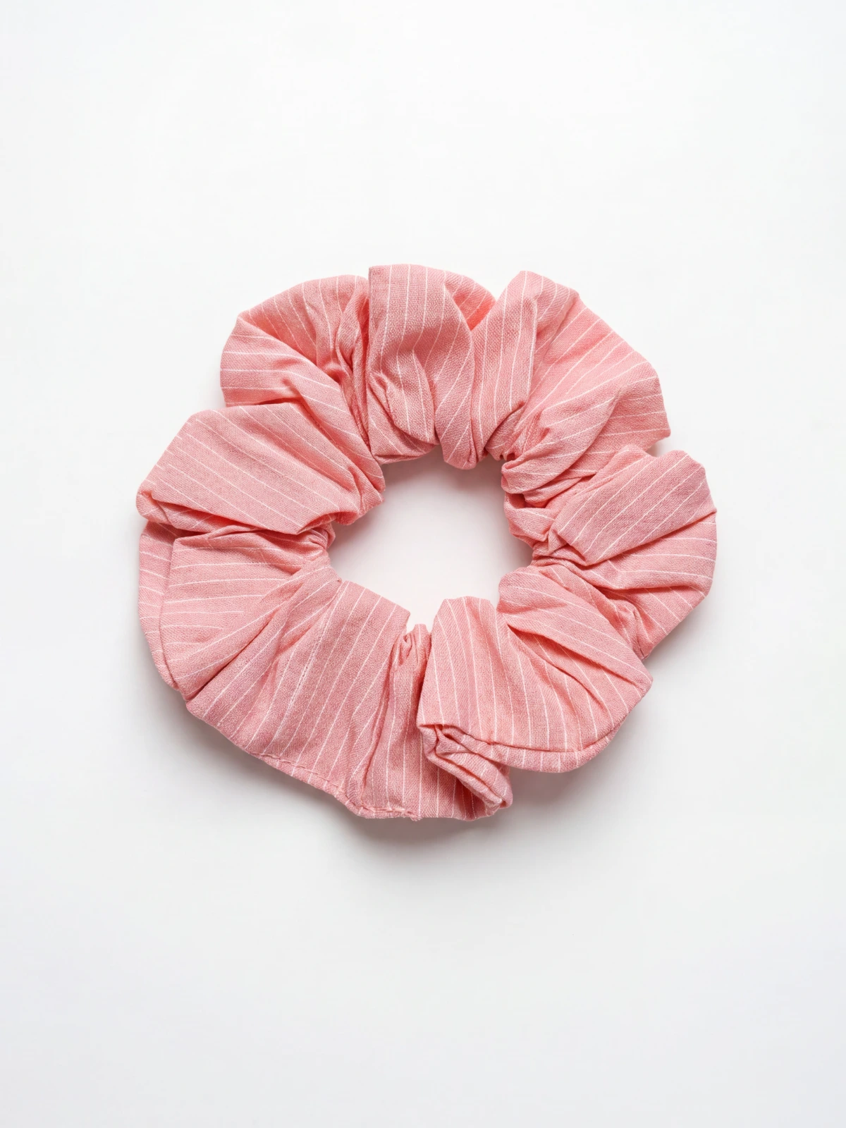 Peach Stripe Hair Scrunchie thumbnail 15