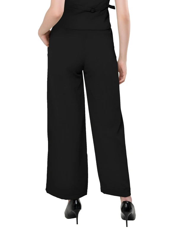 Black Flared Pant For Formal And Casual Styling 4