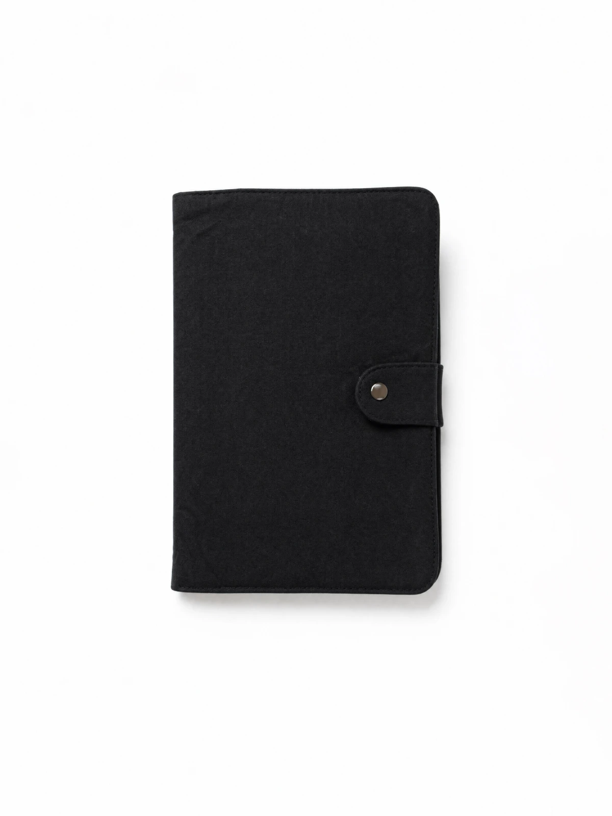 Black Diary Cover with Multi-Utility Pockets thumbnail 5