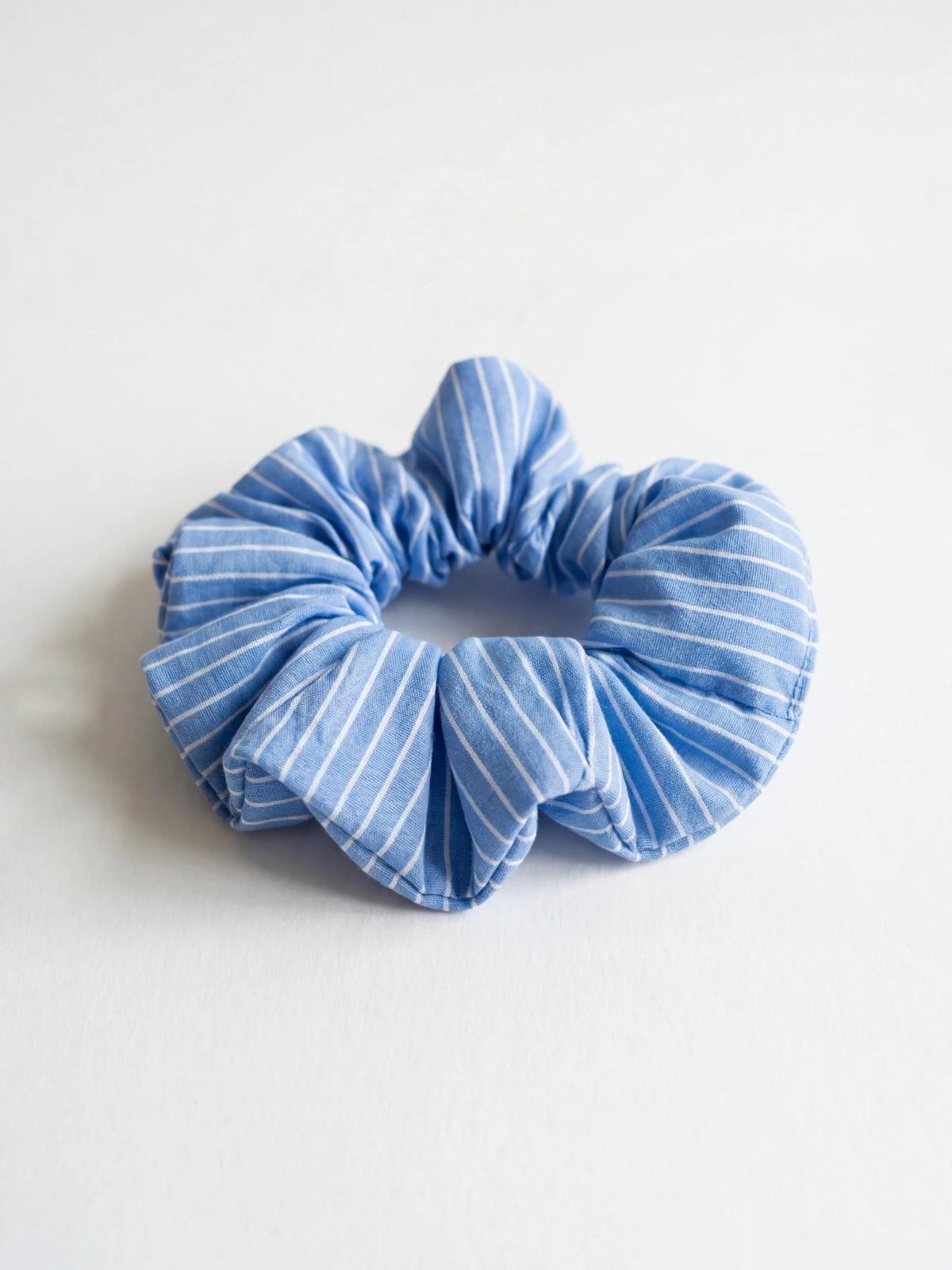 Blue Stripe Hair Scrunchie thumbnail 6