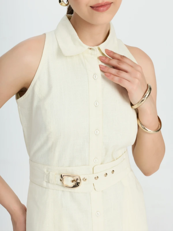 Halter Neck A-line Dress For Women 6