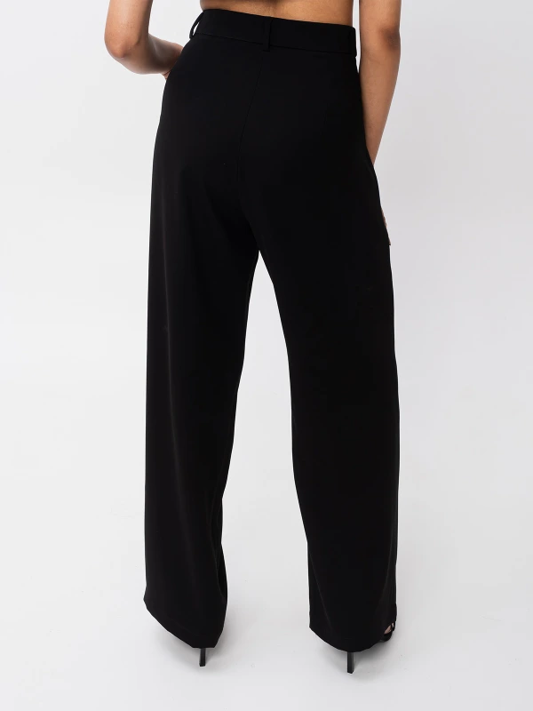 Black High Waist Formal Trousers 3