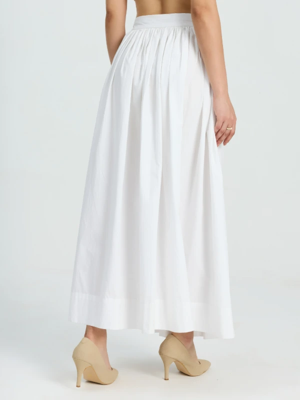Flared Formal Maxi Skirt 4