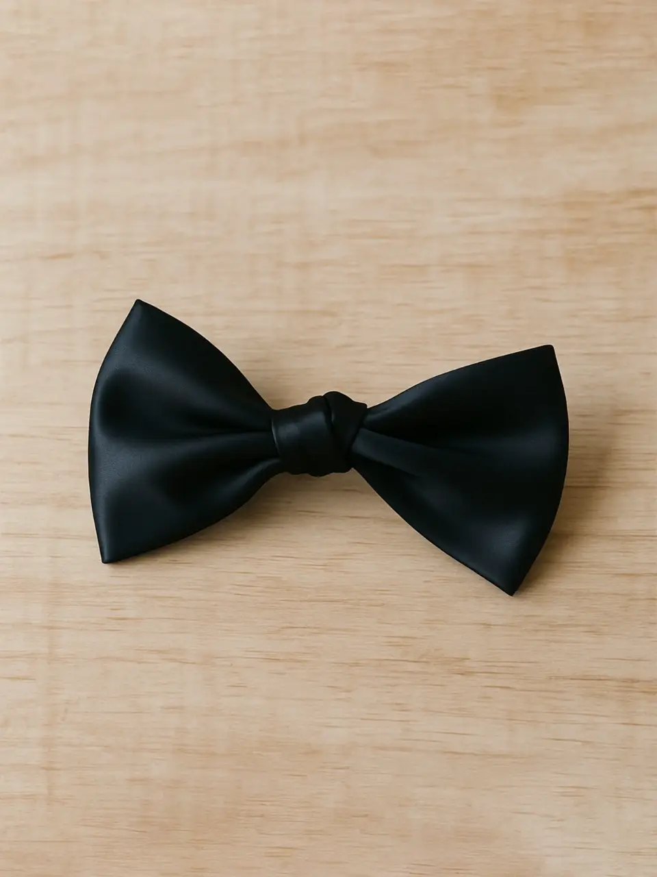 Classic Black Bowknot Hair Clip