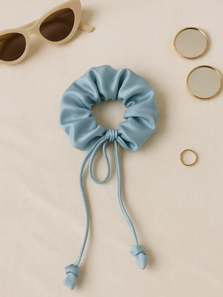 Satin Scrunchie Hair Tie Pack of 3