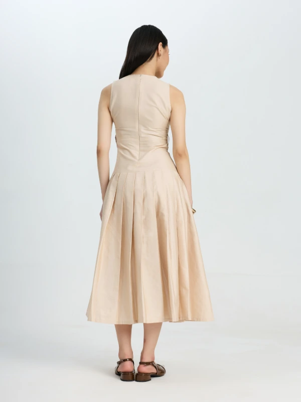 Womens Fit And Flare Dress 4