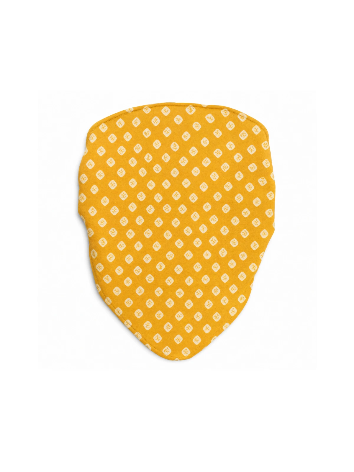 Yellow Bandhani Printed Bandana headband thumbnail 8