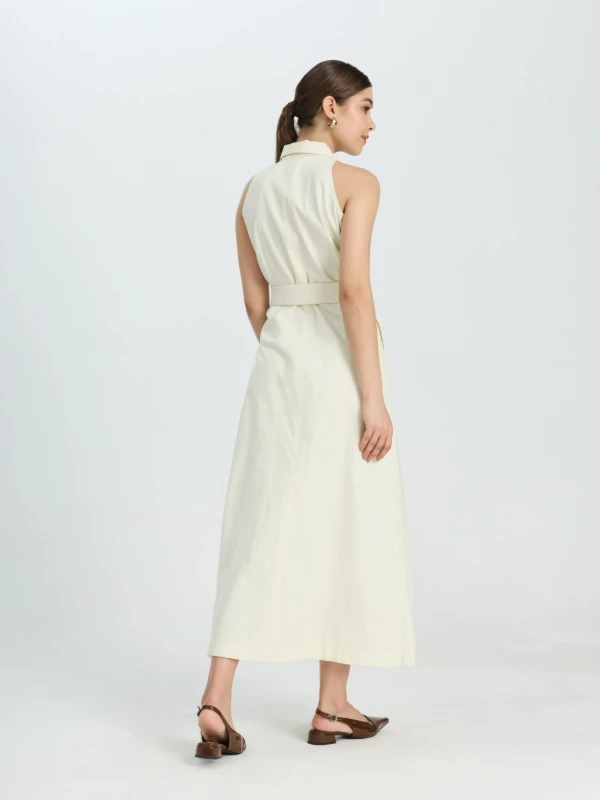 Halter Neck A-line Dress For Women 5