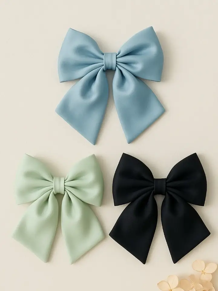 Bow Hairclip Combo