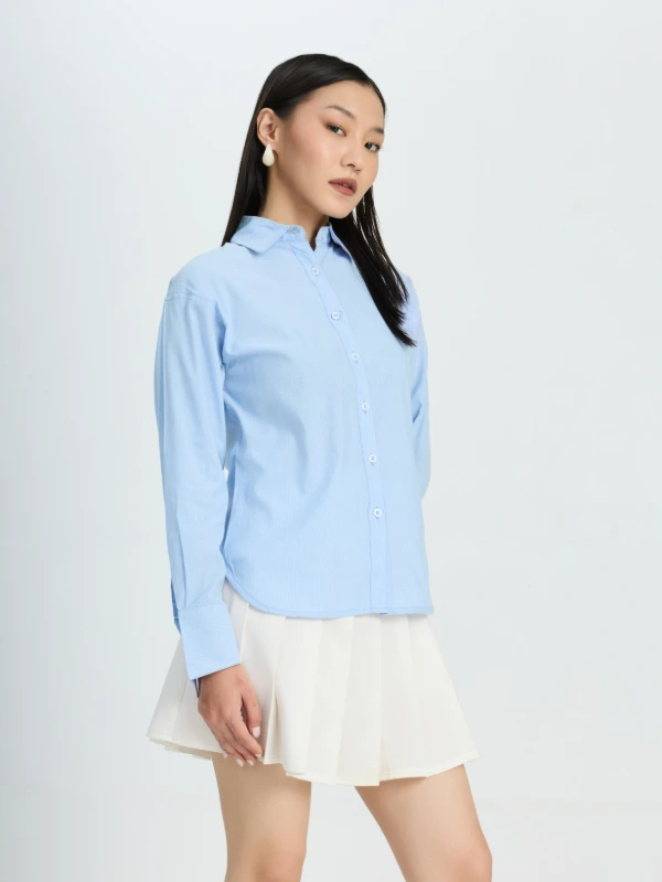 Oversized Full Sleeve Formal Shirt 1