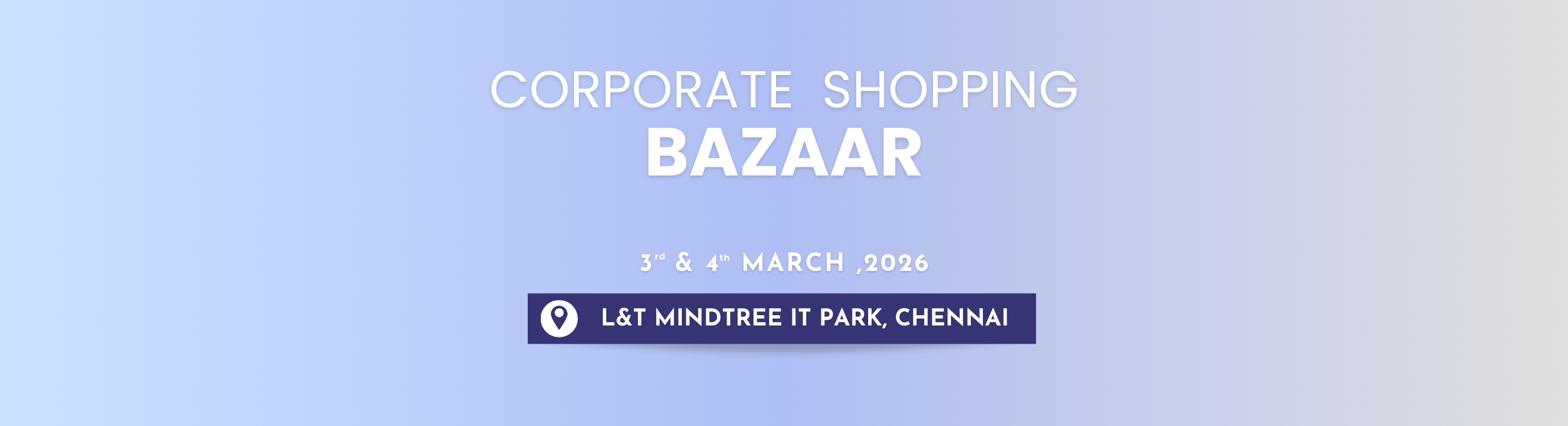 CORPORATE BAZAAR | CHENNAI | MARCH 2026
