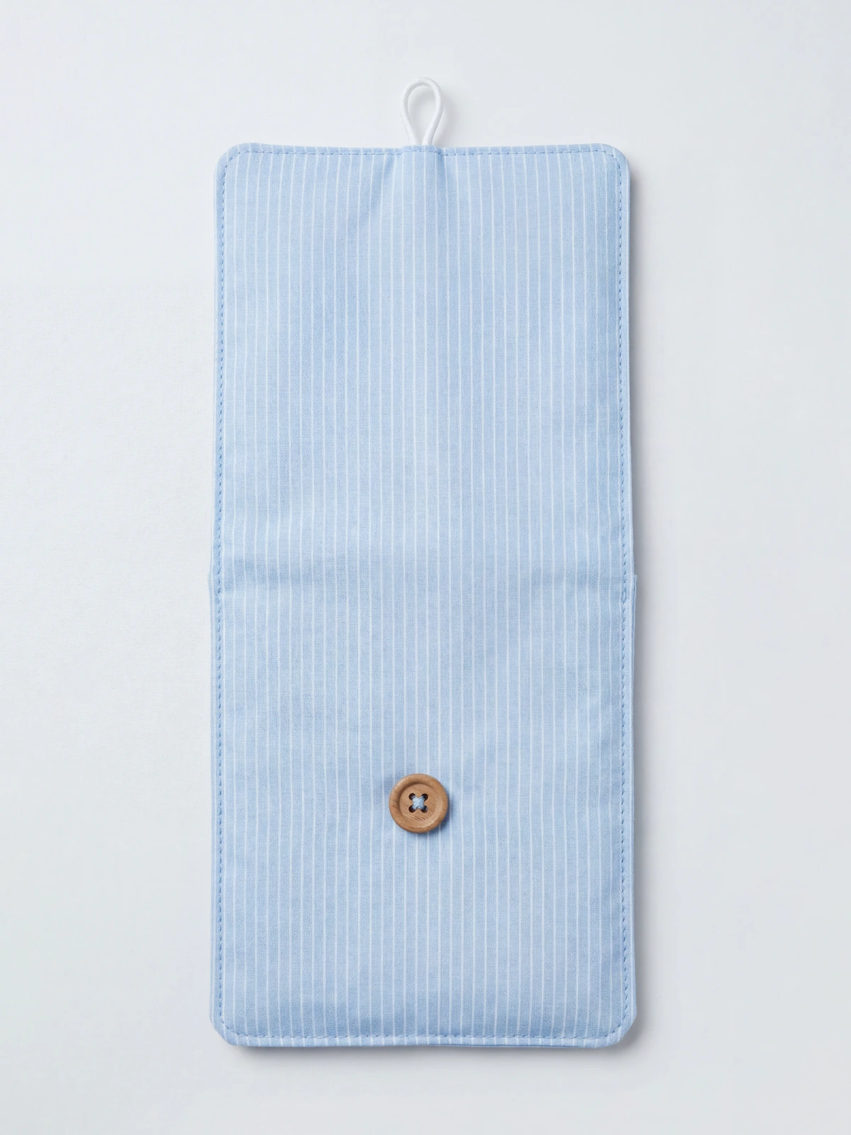 Light Blue Striped Sanitary Pad Pouch thumbnail 11
