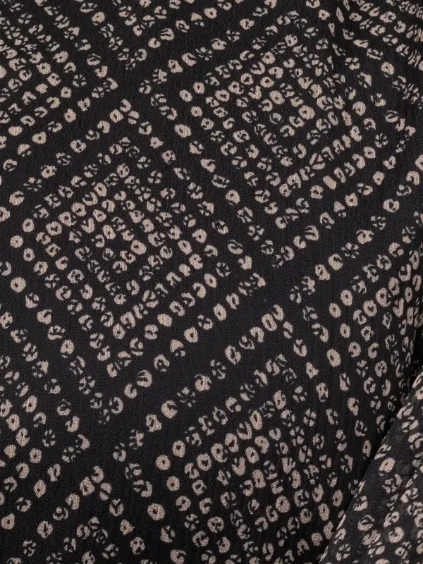 Black Formal Balloon Sleeve Long Straight-Fit Dress 7