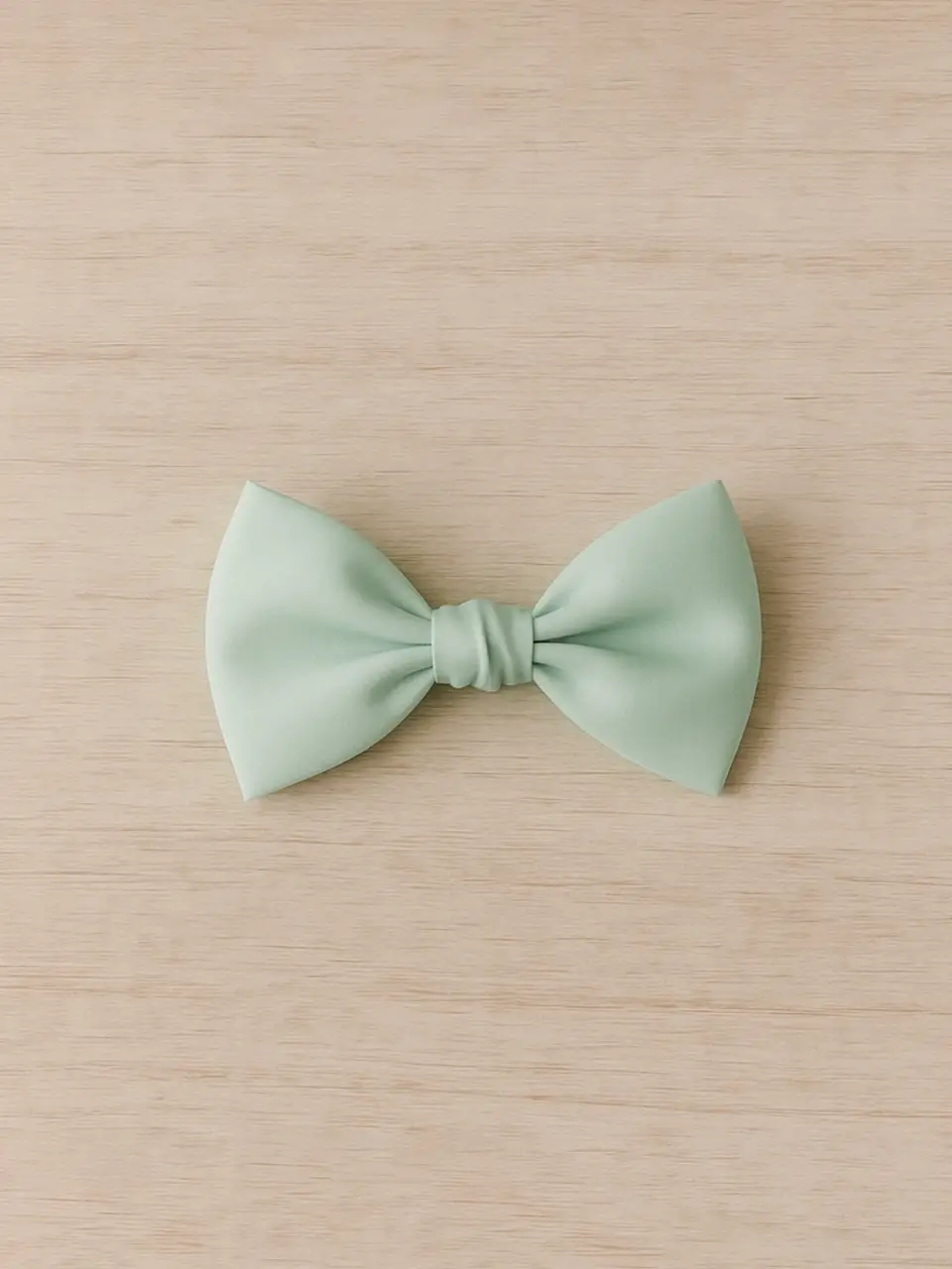 Classic Green Bowknot Hair Clip