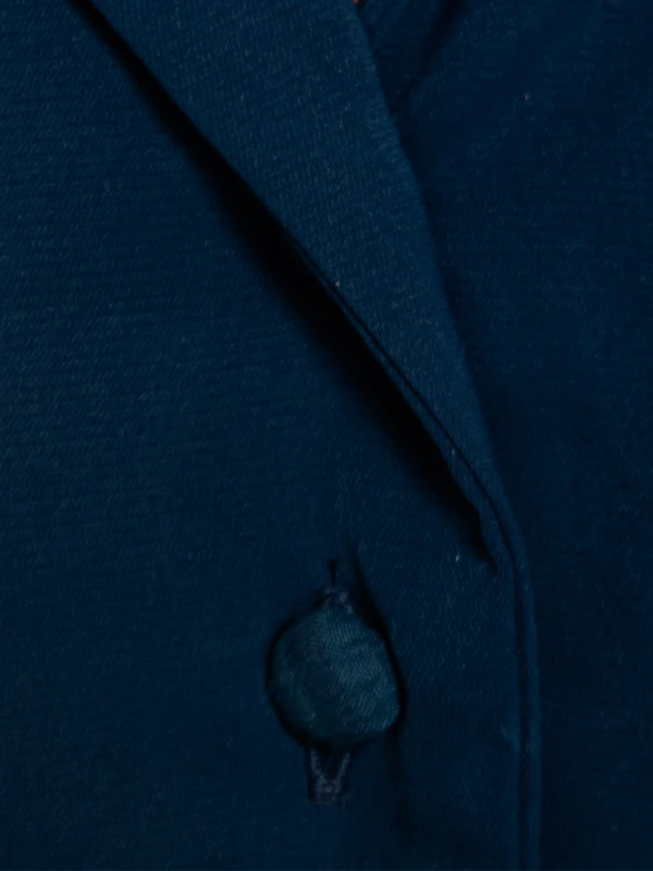 Blue Cap Sleeve Formal Dress With Elegant Fit 8