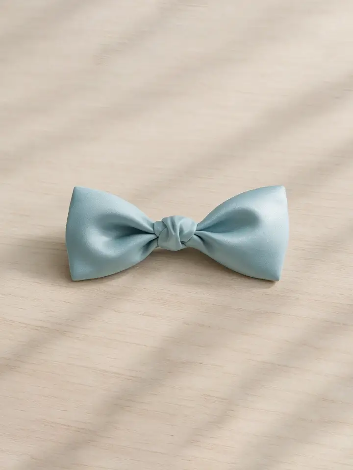 Classic Blue Bowknot Hair Clip