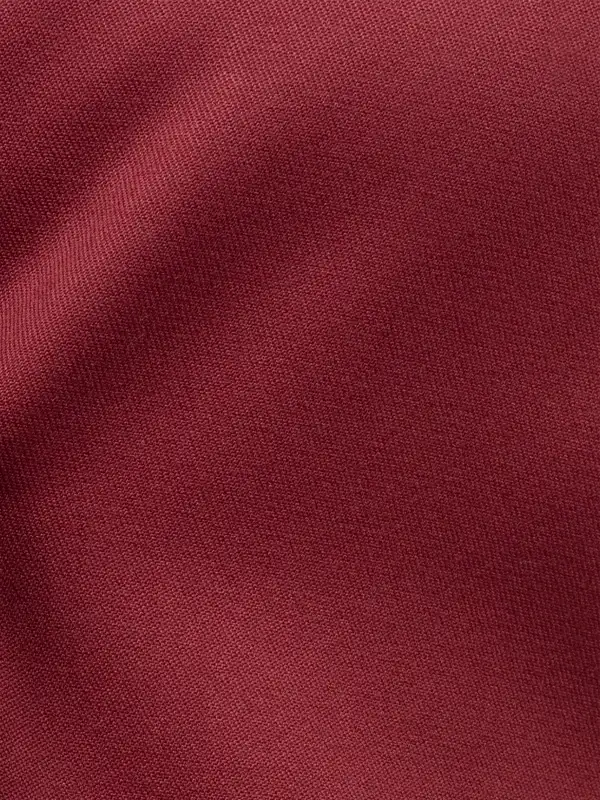 Maroon Formal V Neck Sleeveless Waistcoat 8