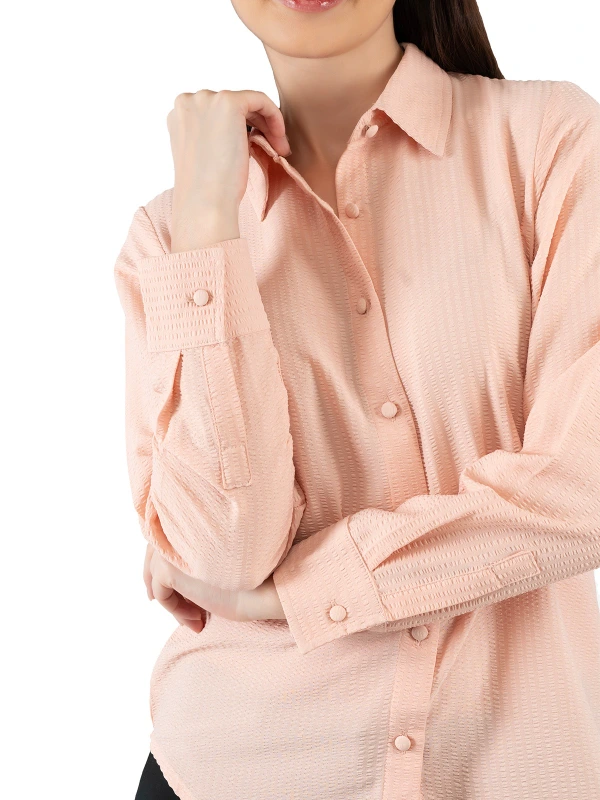 Pink Formal Shirt With Regular Fit 6