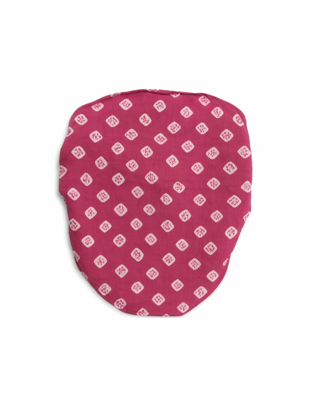 Pink Bandhani Printed Bandana headband thumbnail 4