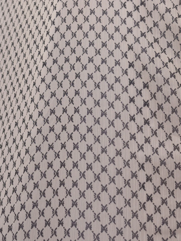 Off-White Printed Formal Fit & Flare Dress 7