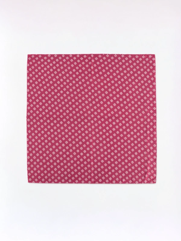 Pink Bandhani Printed Bandana Scarf 2
