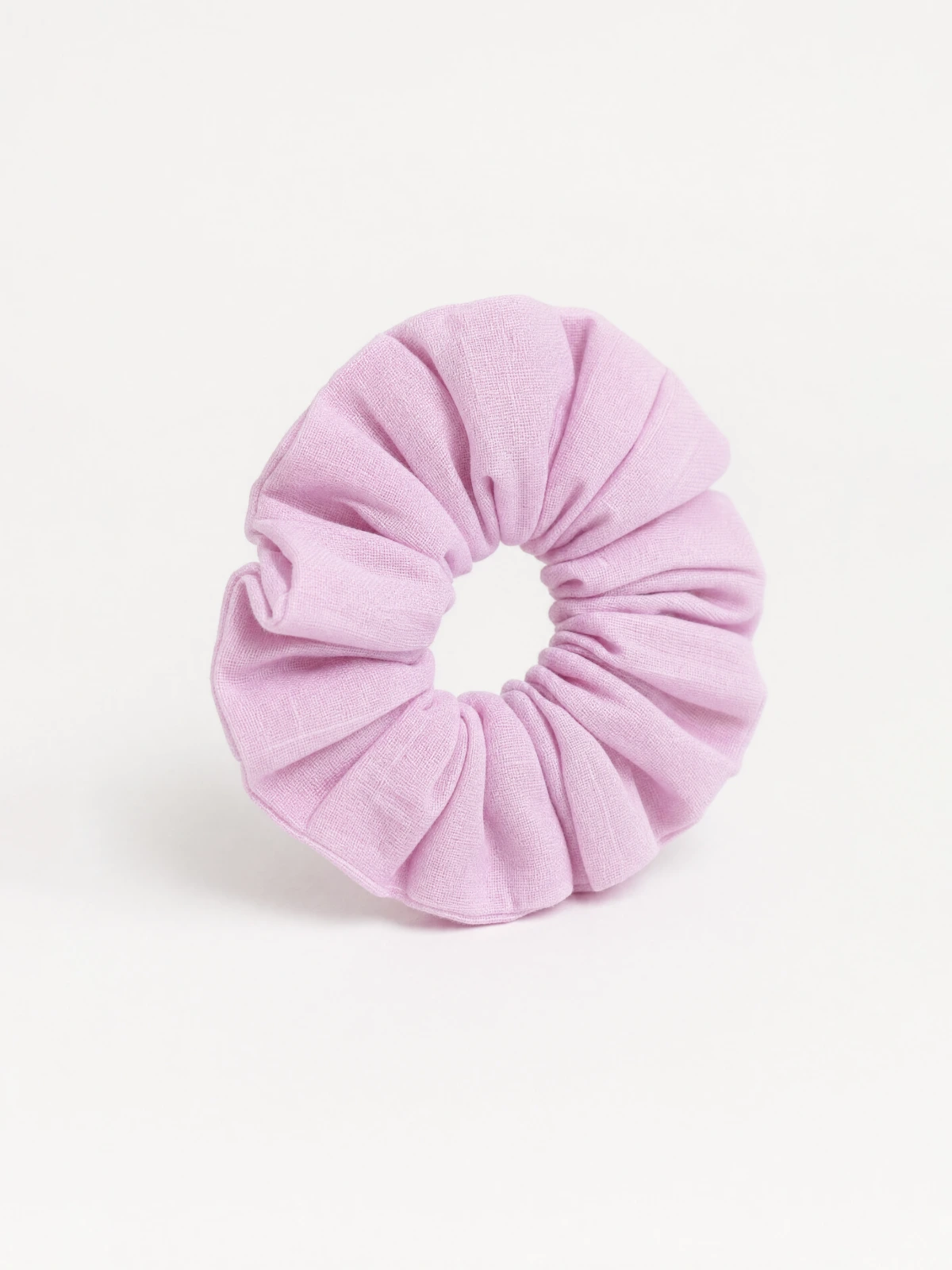 Light Pink Solid Hair Scrunchie thumbnail 24