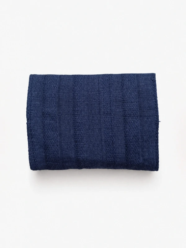 Blue Textured Sanitary Pad Pouch 4