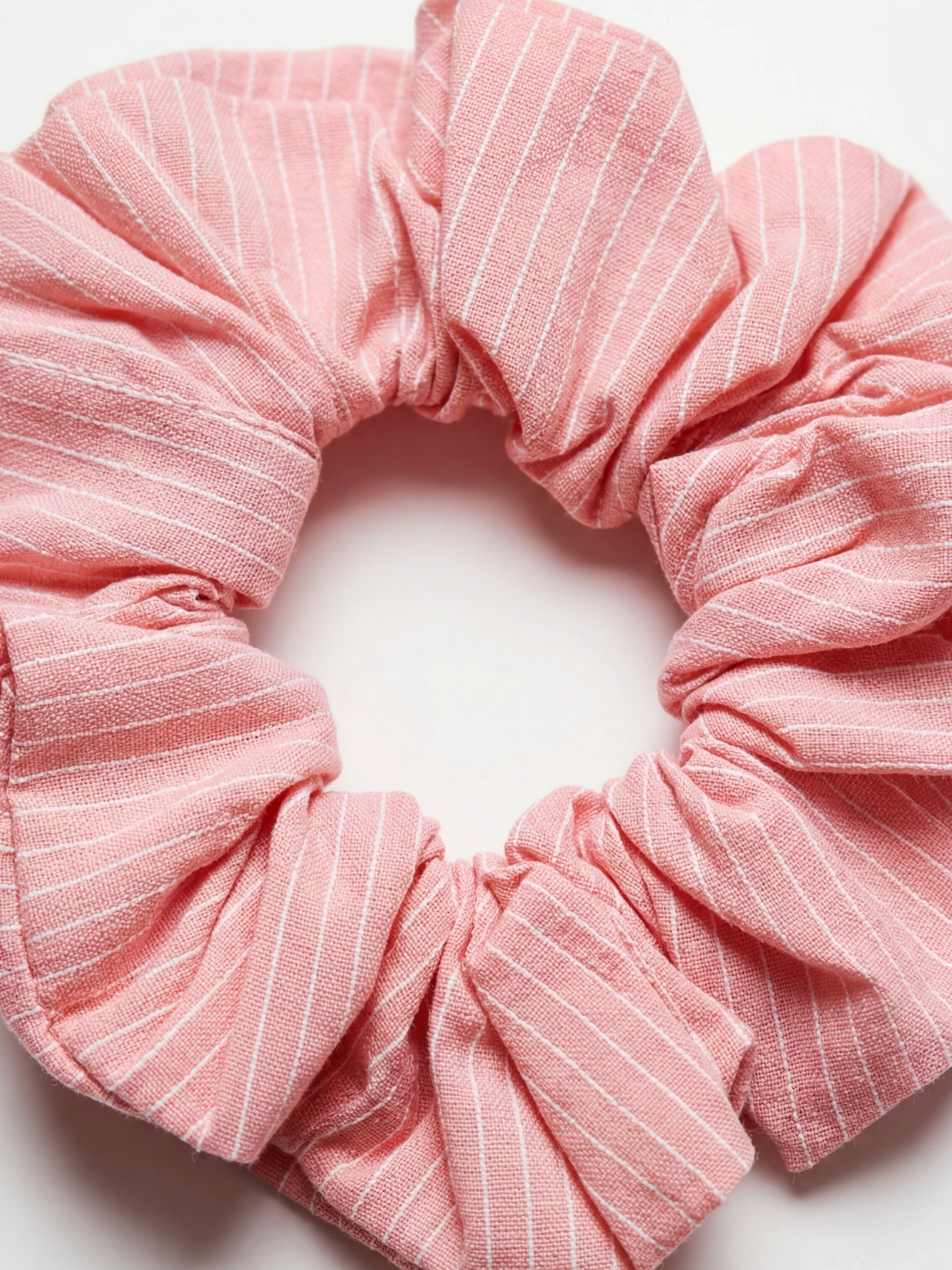 Peach Stripe Hair Scrunchie thumbnail 17
