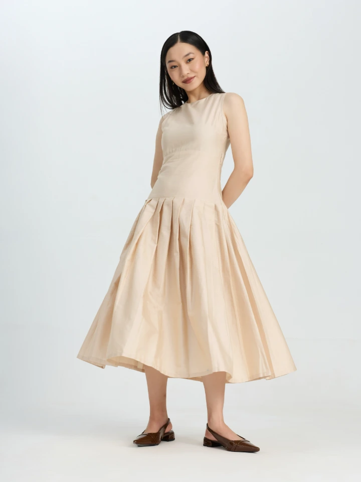 Womens Fit And Flare Dress