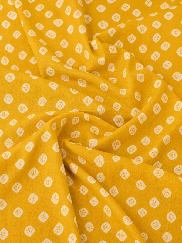 Yellow Bandhani Printed Halter Top & Dhoti Pants Ethnic Co-ord Set 8