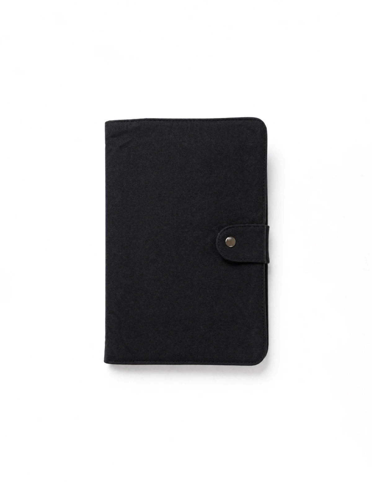 Black Diary Cover with Multi-Utility Pockets thumbnail 5