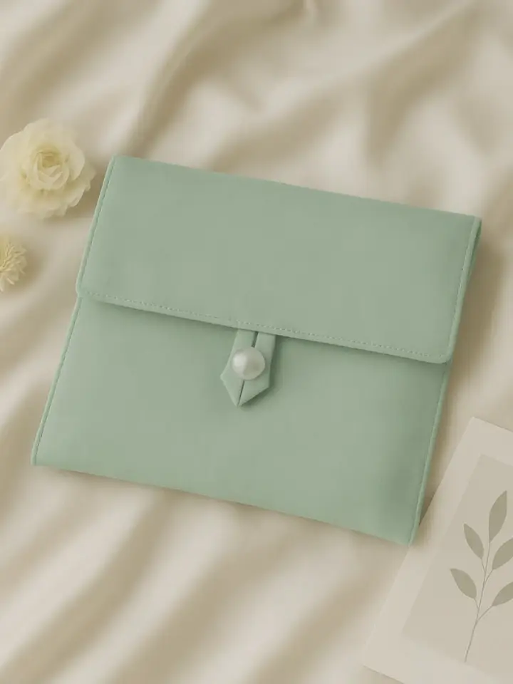 Solid Green Pouch