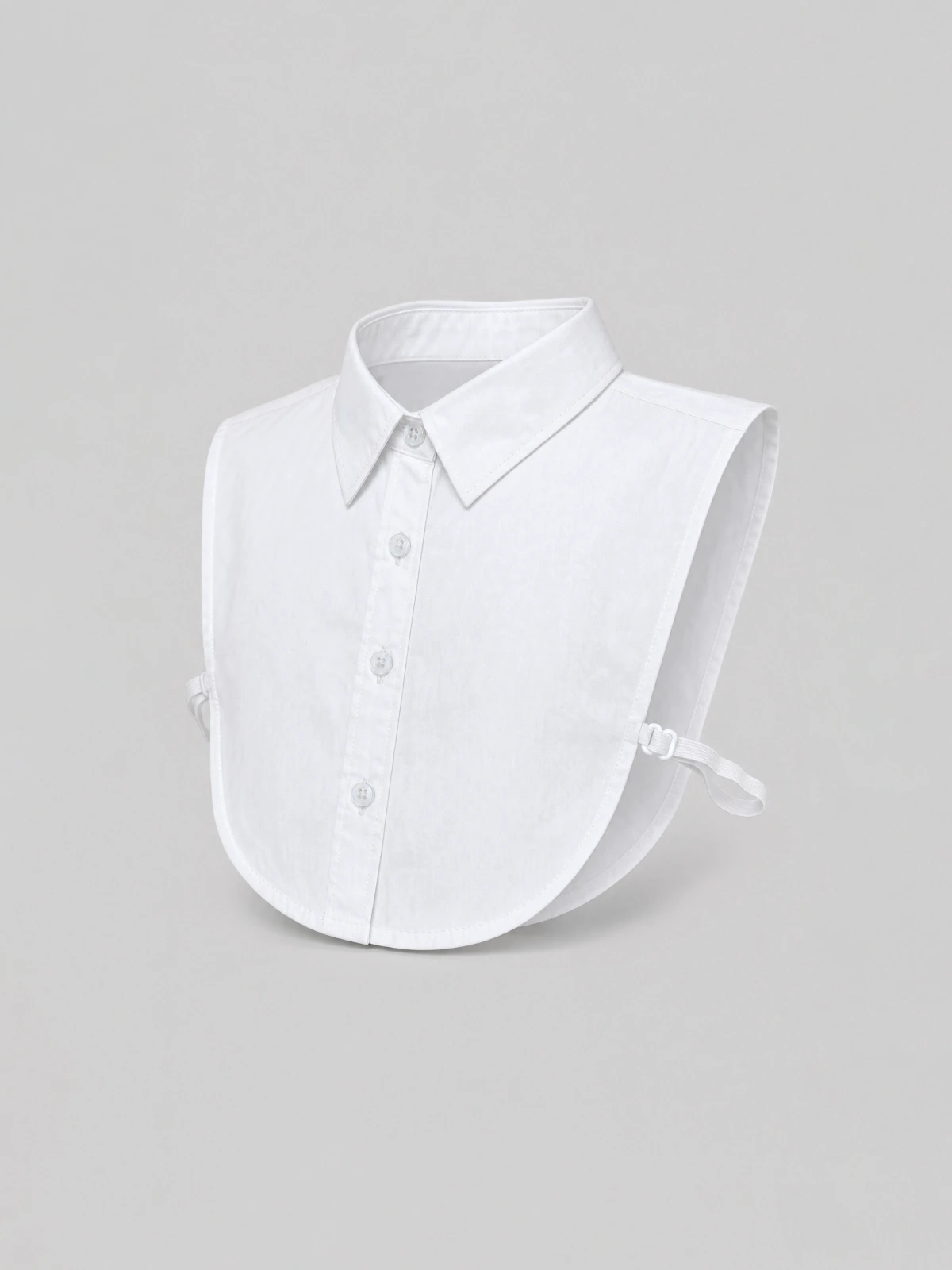 White Fake Shirt Collar thumbnail 2