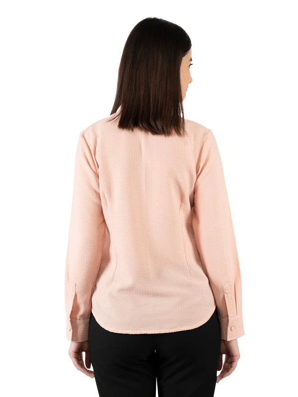 Pink Formal Shirt With Regular Fit 5