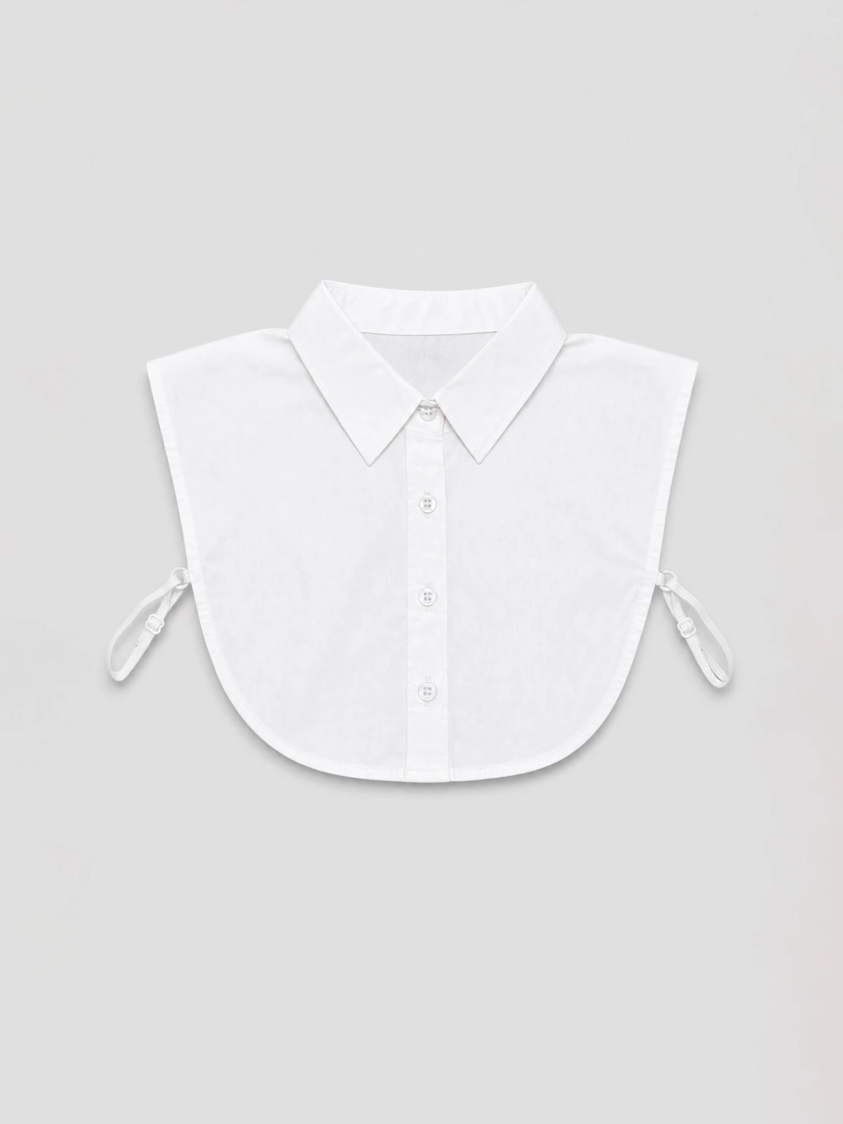 White Fake Shirt Collar thumbnail 4