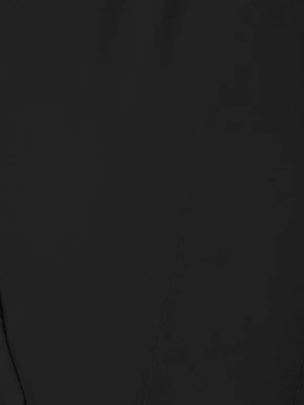 Black Asymmetric Waistcoat With Flared Pant Set t 6