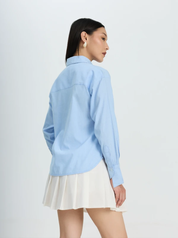 Oversized Full Sleeve Formal Shirt 4
