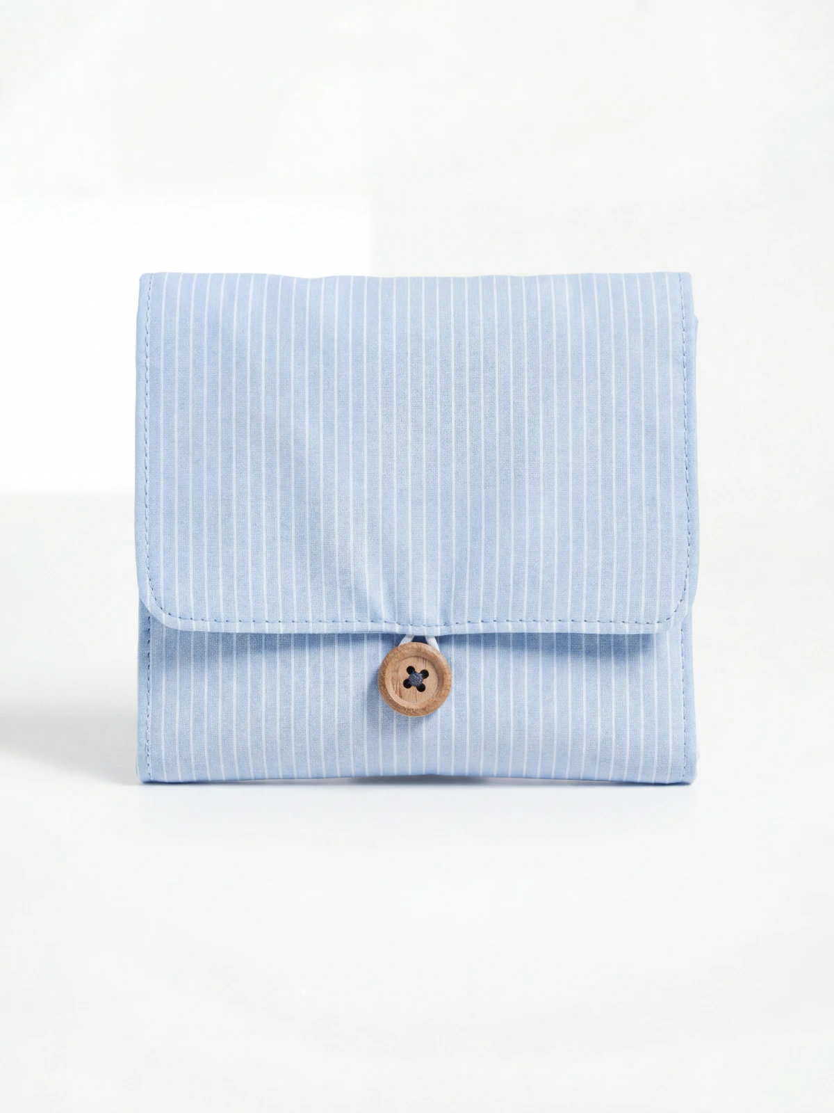 Light Blue Striped Sanitary Pad Pouch thumbnail 10