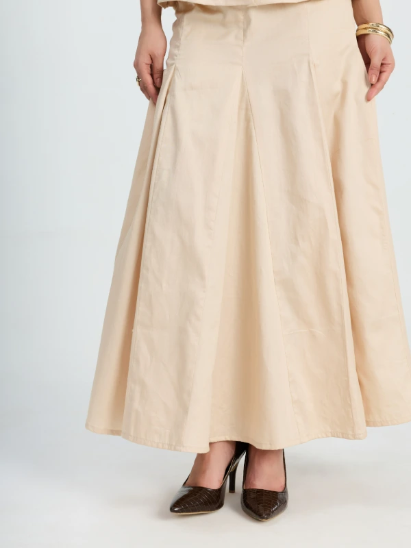 Waistcoat And Long Pleated Skirt Formal Co-ord Set 6