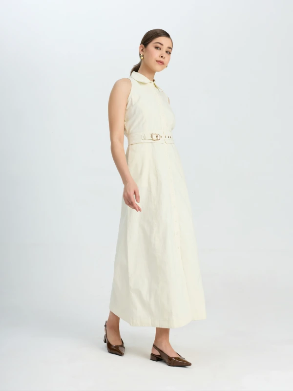 Halter Neck A-line Dress For Women 3