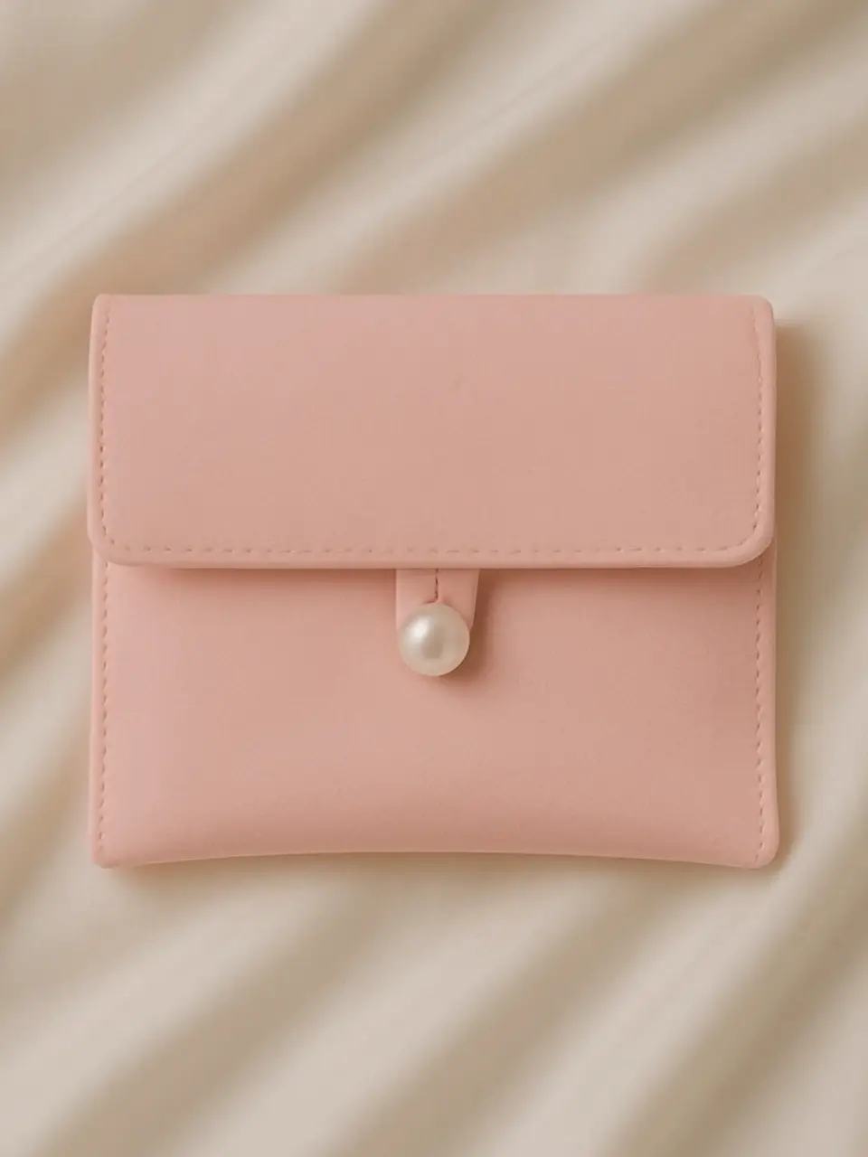 Solid Pink Pouch